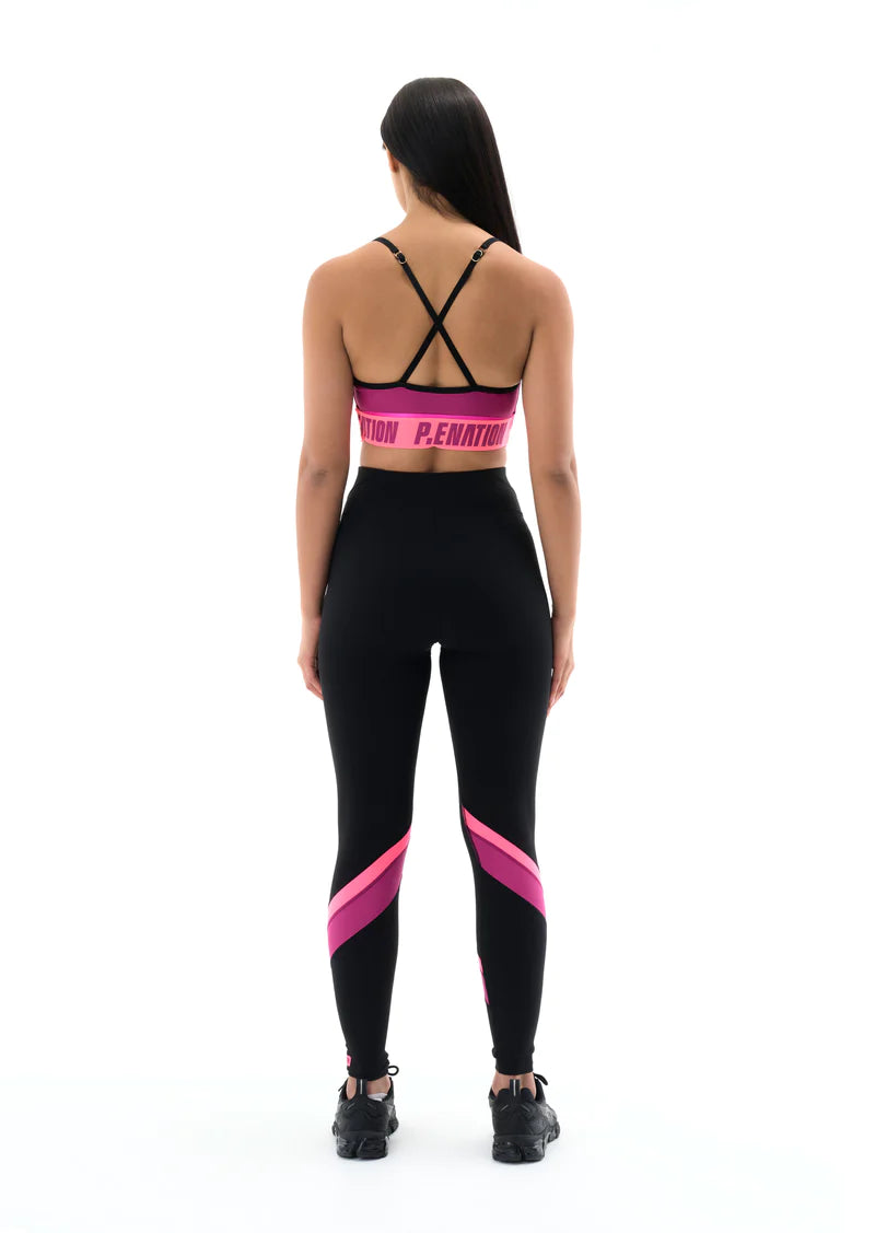 P.E Nation Womens Flex Point Sports Bra