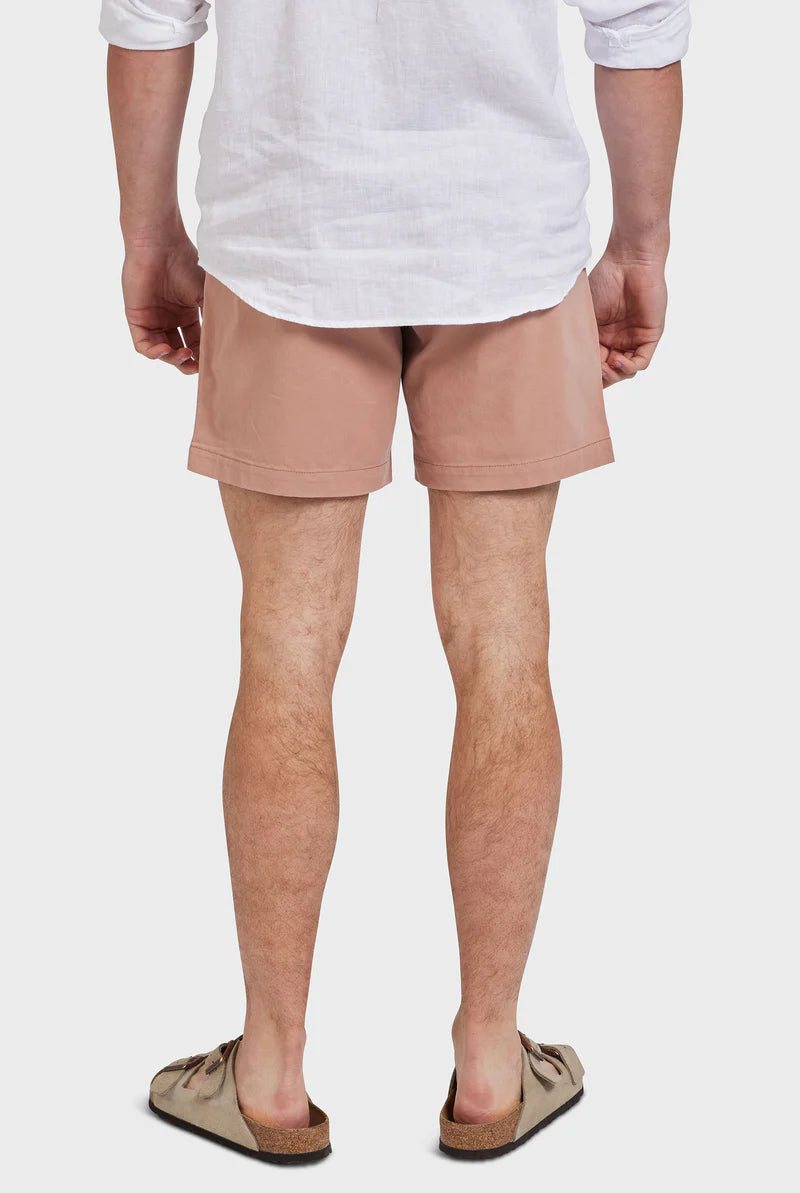 The Academy Brand Volley Short Peachy Beige