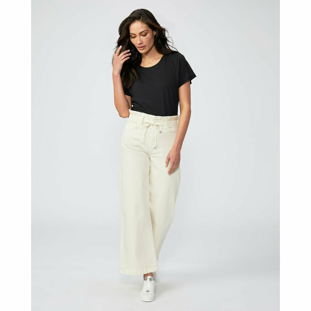 PAIGE Carly High-Rise Wide-Leg Pants