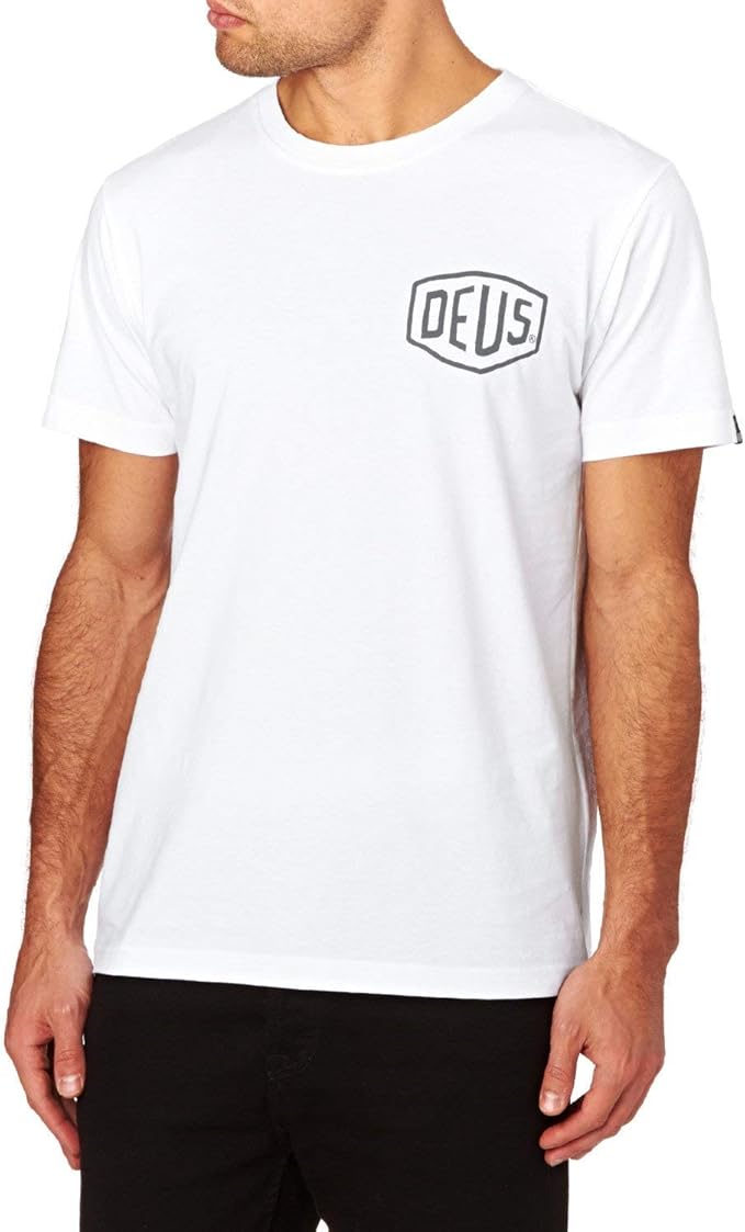 Deus Ex Machina Milano Address Tee - White