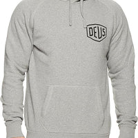 Deus Ex Machina Milano Address Hoodie - Grey Marle