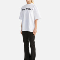 Ena Pelly Chloe Core Logo Tee - White