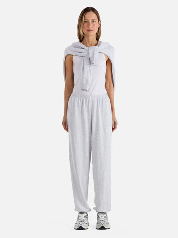 Ena Pelly Karla Track Pant - White Marle