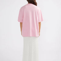 Ena Pelly Cassie Logo Tee - Washed Pink