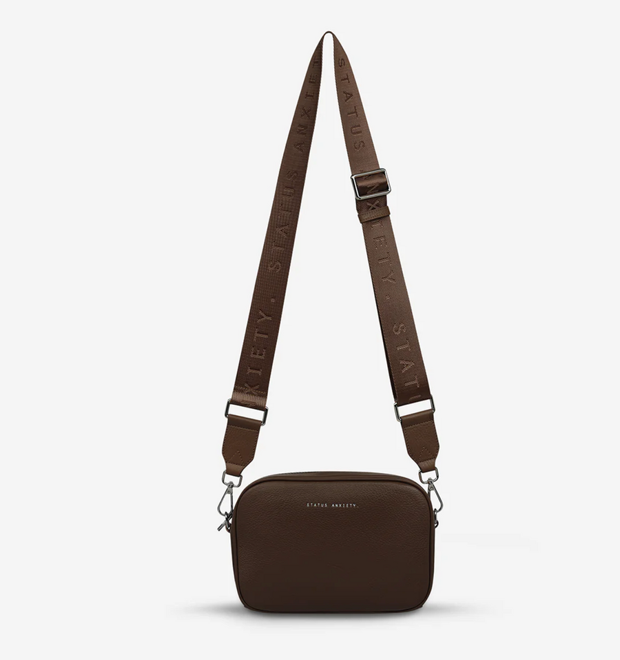 Status Anxiety Plunder With Webbed Strap - Cocoa