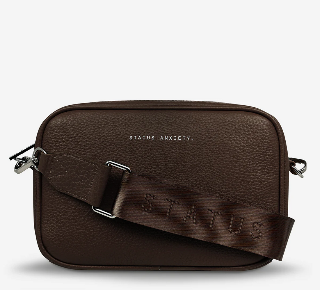 Status Anxiety Plunder With Webbed Strap - Cocoa