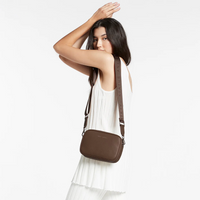 Status Anxiety Plunder With Webbed Strap - Cocoa