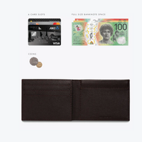 Status Anxiety Noah Wallet - Chocolate