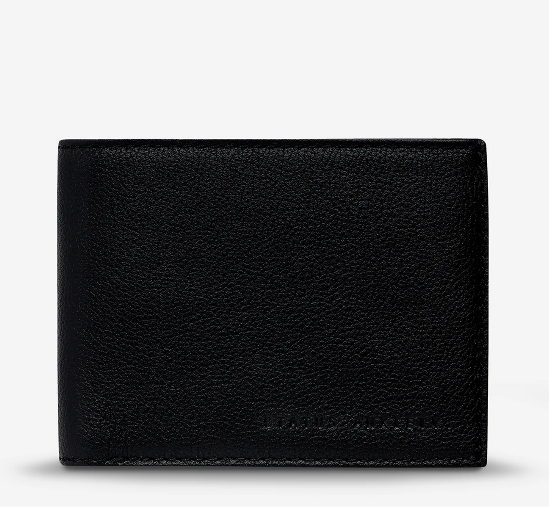 Status Anxiety Noah Wallet - Black