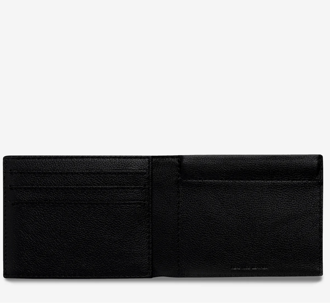 Status Anxiety Noah Wallet - Black