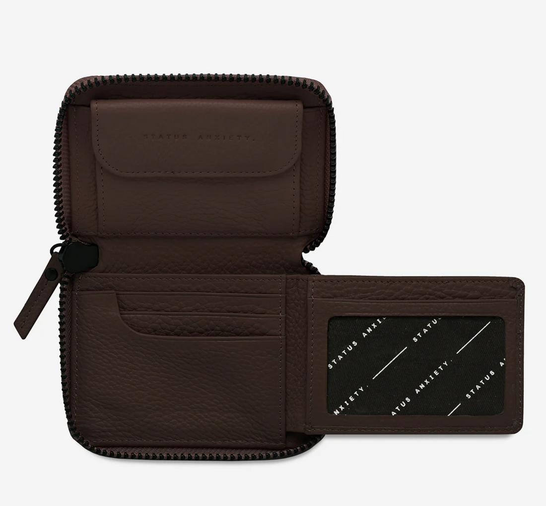 Status Anxiety Wayward Wallet - Cocoa