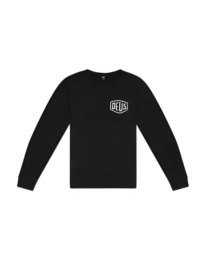 Deus Ex Machina Tokyo LS Address Tee - Black