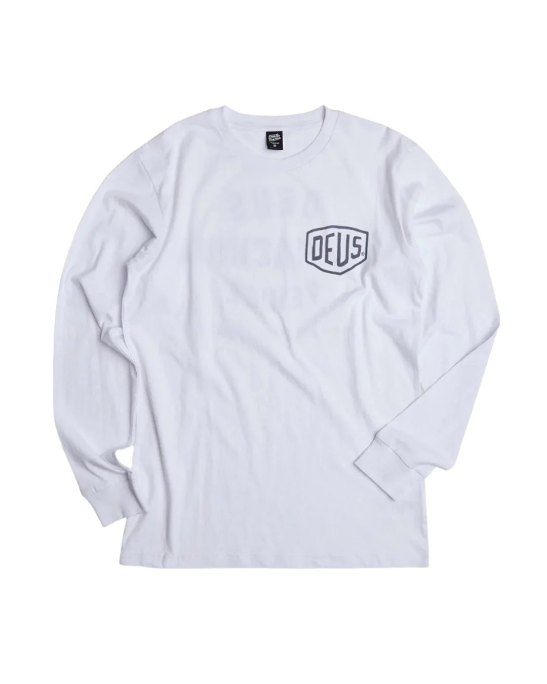 Deus Ex Machina Venice LS Address Tee - White