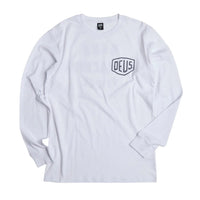 Deus Ex Machina Venice LS Address Tee - White