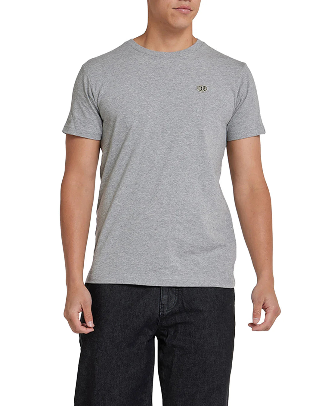 Deus Ex Machina Shield Standard Tee - Grey Marle