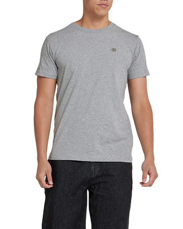 Deus Ex Machina Shield Standard Tee - Grey Marle