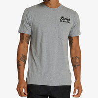 Deus Ex Machina Tokyo Address Tee - Grey Marle