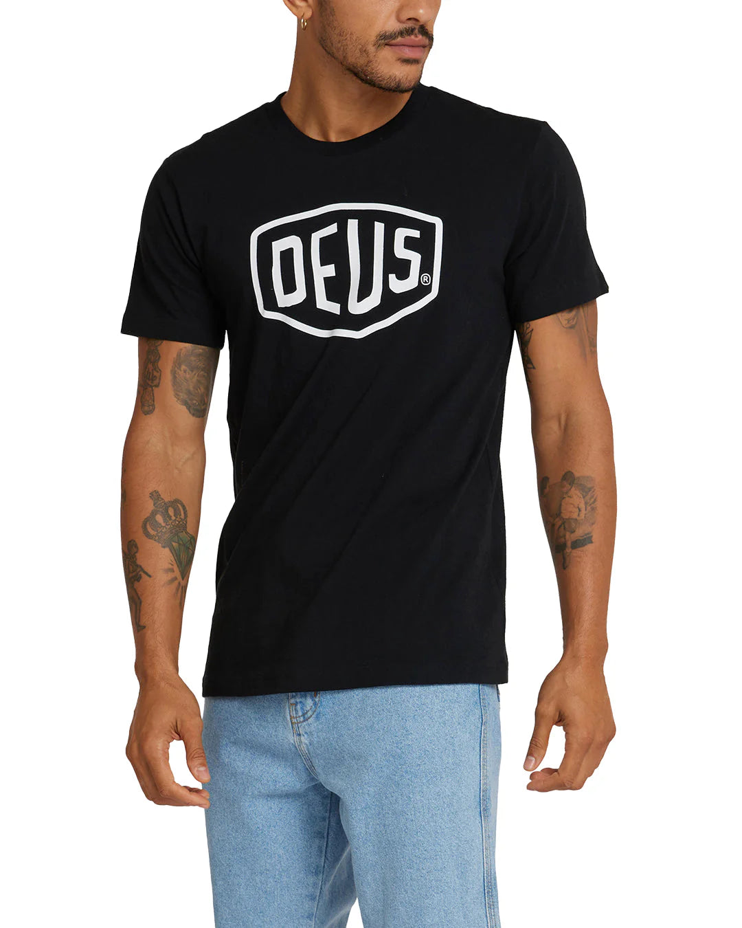 Deus Ex Machina Shield Tee - Black