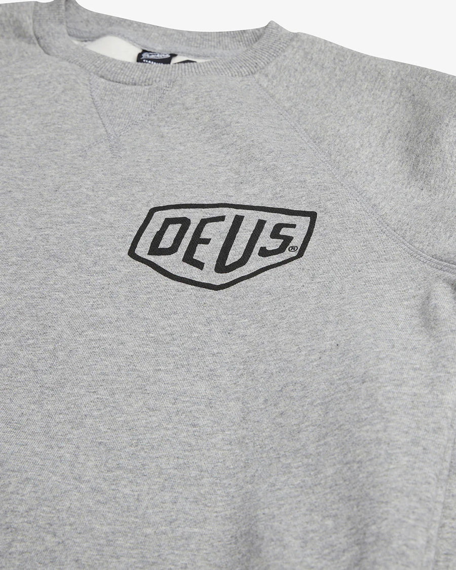 Deus Ex Machina Venice Address Crew - Grey Marle