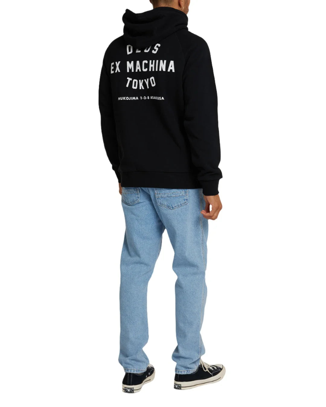 Deus Ex Machina Tokyo Address Hoodie - Black