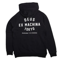 Deus Ex Machina Tokyo Address Hoodie - Black