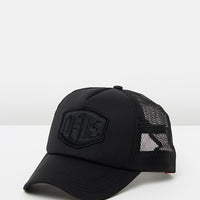 Deus Ex Machina Baylands Trucker - Black/Black