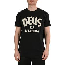 Deus Ex Machina Curvy Tee - Black